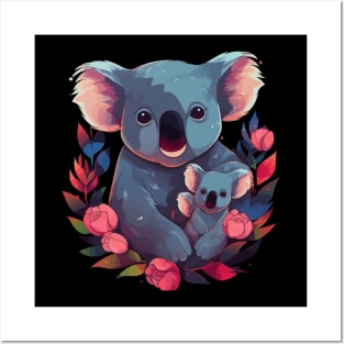 Koala Mothers Day Posters and Art